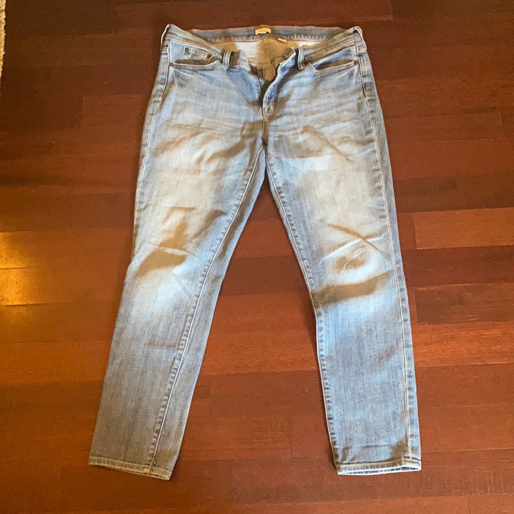 J. Crew ankle jeans Size 30 light/medium wash